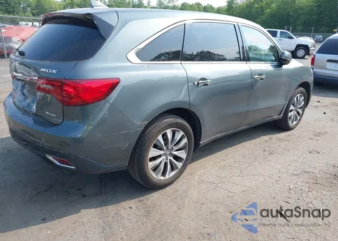 2015 Acura Mdx Technology Package из США, поврежденный, VIN 5FRYD4H47FB007364